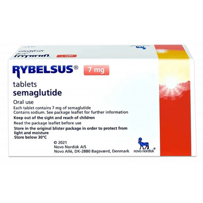 RYBELSUS 7 MG ( SEMAGLUTIDE ) 10 ORAL USE TABLETS